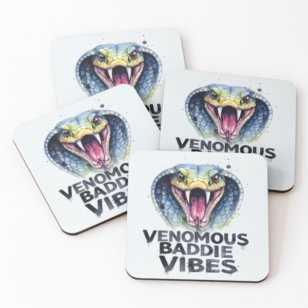 Item preview, Venomous baddie vibes, Cobra designed and sold by LiskoDesign.