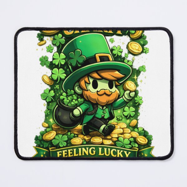 Item preview, Lucky Charm – Feeling Lucky St. Patrick’s Day Cute Leprechaun Design designed and sold by CatLovers Studio.