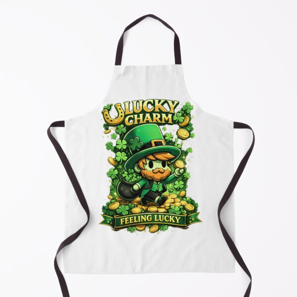 Item preview, Lucky Charm – Feeling Lucky St. Patrick’s Day Cute Leprechaun Design designed and sold by CatLovers Studio.