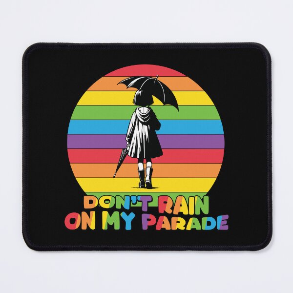 Item preview, Don't Rain On My Parade – Retro Rainbow LGBTQ Pride designed and sold by Canvas-Whispers.