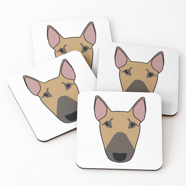 Item preview, Dolly The Bull Terrier designed and sold by emilydevineart.