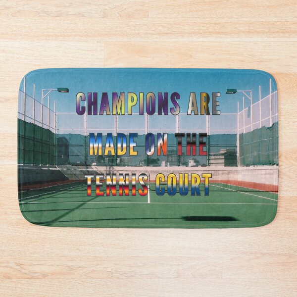 Item preview, Champions are Made on the Tennis Court #5 designed and sold by Holy JM Designs.