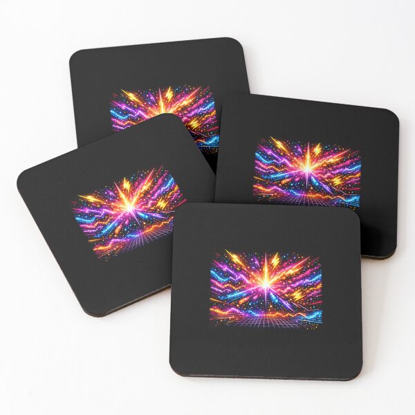 Item preview, Neon Pixel Energy Burst designed and sold by Pixolon.