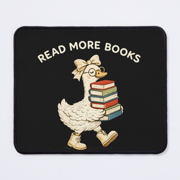 Item preview, Funny Book Lover Shirt, Read More Books Goose Tee, Cute Reader Gift, Bookworm Shirt, Reading Lover Tee designed and sold by greatmar1.