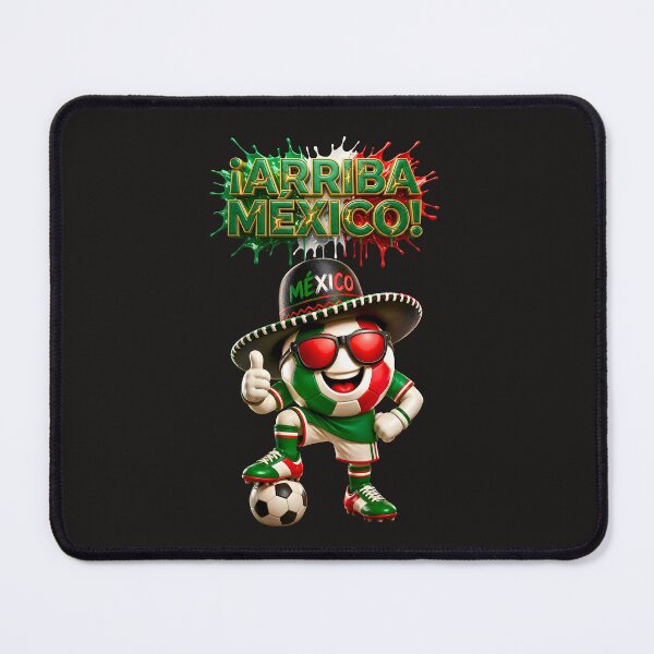 Item preview, Arriba México Soccer Fan Shirt | Mexican Football Pride | Funny Mexico Soccer Ball Cartoon | Fiesta Mexicana Design designed and sold by ArtSpark Studio.
