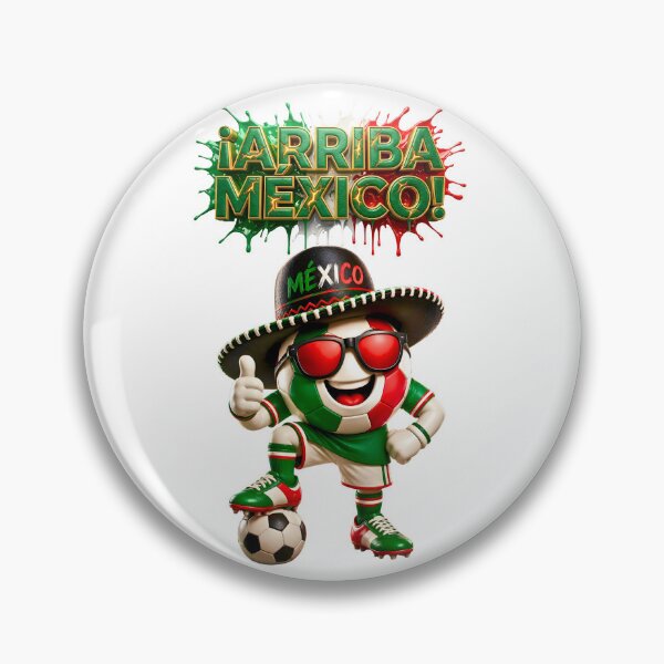 Item preview, Arriba México Soccer Fan Shirt | Mexican Football Pride | Funny Mexico Soccer Ball Cartoon | Fiesta Mexicana Design designed and sold by ArtSpark Studio.