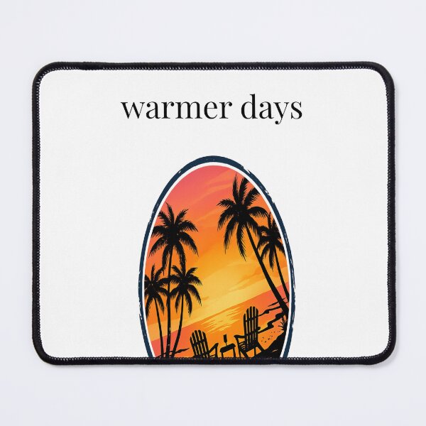 Item preview, Warmer Days Beach View Design designed and sold by NewGen-For-You.