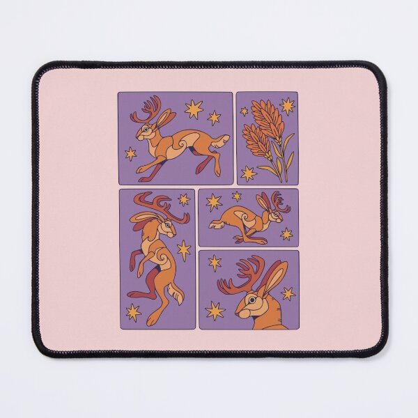 Item preview, Jackalopes designed and sold by Erika Vaigel Illustrations.