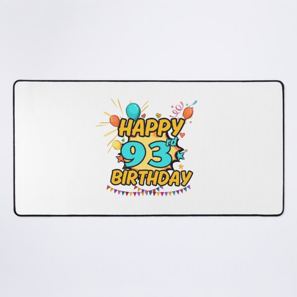 Item preview, Happy 93rd Birthday Party Design designed and sold by variant designer.