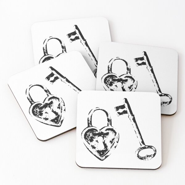 Item preview, Vintage Heart Lock and Key – Symbol of Love and Connection designed and sold by destelloacido.