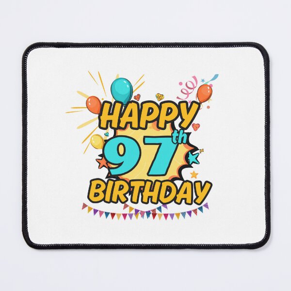 Item preview, Happy 97th Birthday Party Design designed and sold by variant designer.