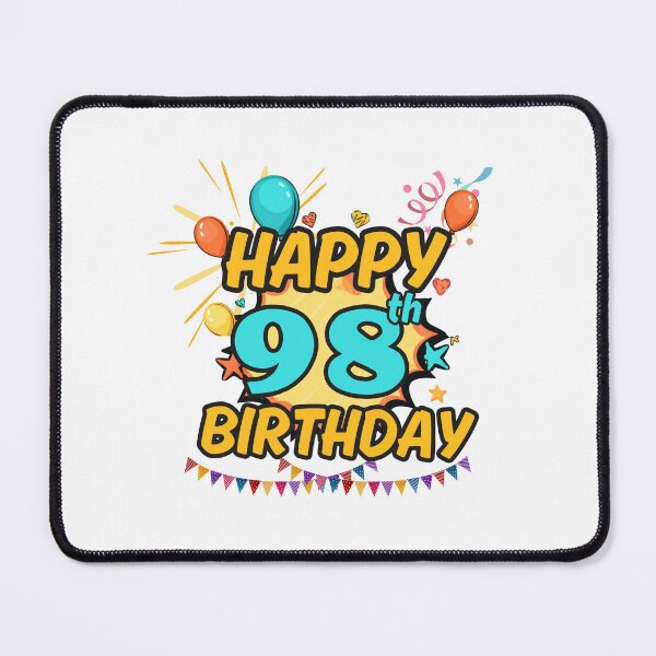 Item preview, Happy 98th Birthday Celebration Design designed and sold by variant designer.