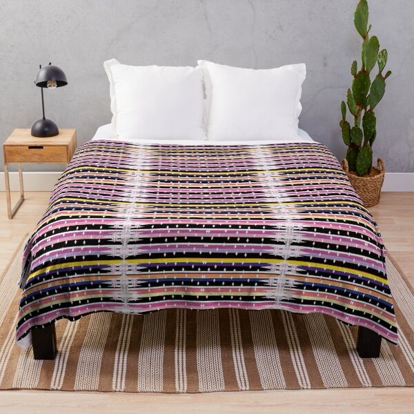 Item preview, Vibrant Ethno-Geometric Horizon Pattern designed and sold by NornAxiom.