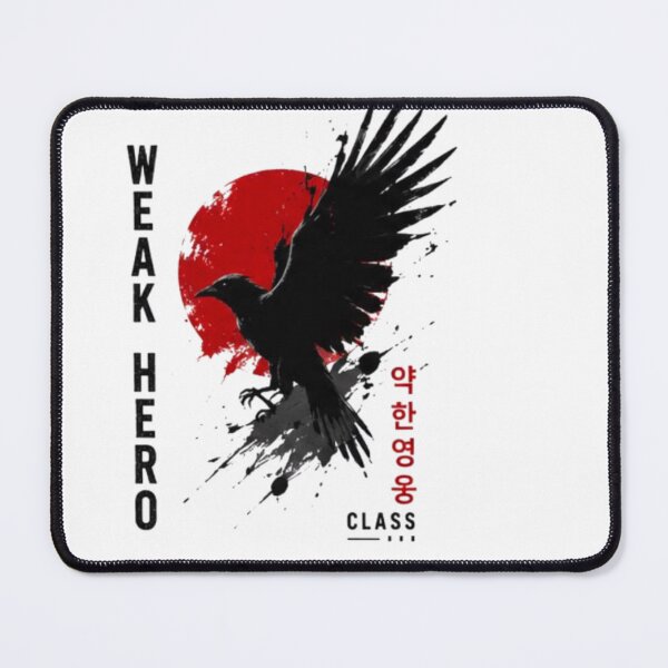 Item preview, Weak Hero Raven Rising – Korean Drama Inspired Minimalist Crow Design designed and sold by novaduman.