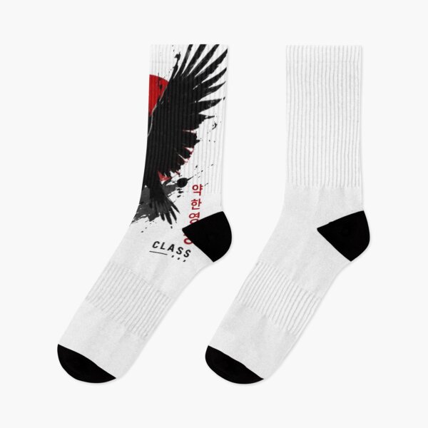 Item preview, Weak Hero Raven Rising – Korean Drama Inspired Minimalist Crow Design designed and sold by novaduman.