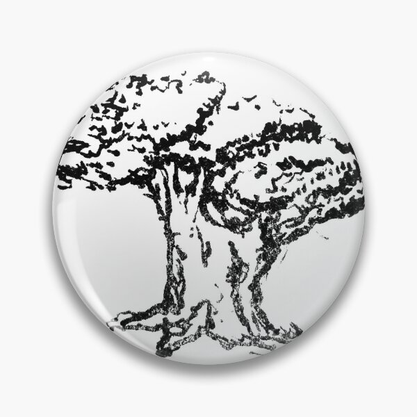 Item preview, Hand drawn tree doodle  designed and sold by TheMenagerieM.