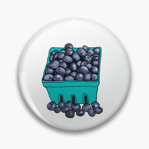 Item preview, Blueberries designed and sold by littlelatibule.