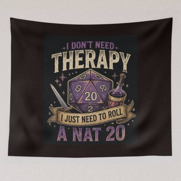 Item preview, Dnd Nat 20 Dice Vintage Fantasy RPG Tabletop Gaming designed and sold by HALYNA070824.