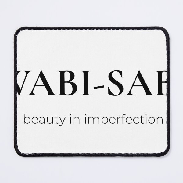 Item preview, Wabi Sabi Japanese Philosophy Minimalist Typography Design designed and sold by Mono Studio.