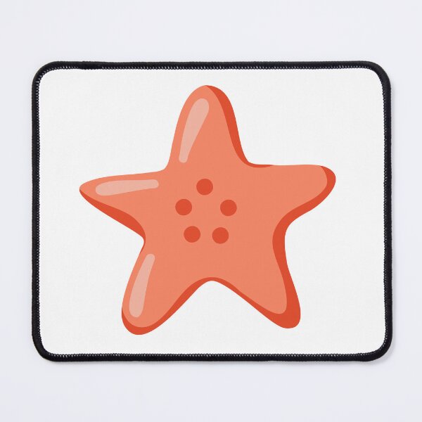Item preview, Cute Coral Starfish Illustration designed and sold by EvLip-Artist.