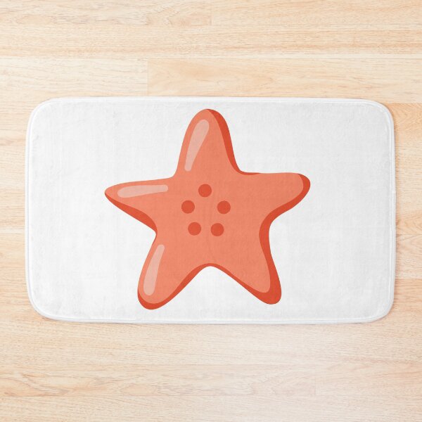 Item preview, Cute Coral Starfish Illustration designed and sold by EvLip-Artist.