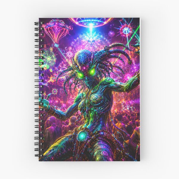 Item preview, Alien Rave Entity – Cosmic Psy Creature 2 designed and sold by RH Design Lab.