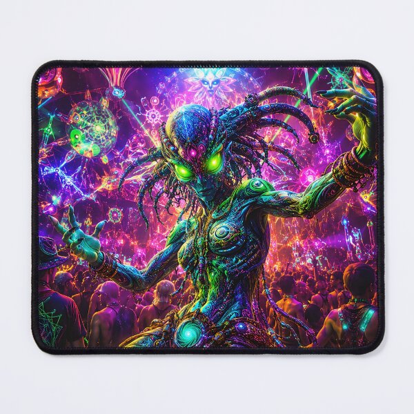 Item preview, Alien Rave Entity – Cosmic Psy Creature 2 designed and sold by RH Design Lab.