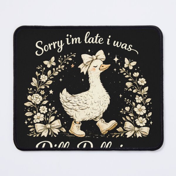 Item preview, Sorry I'm Late I Was Dilly Dallying Goose Shirt, Funny Goose Shirt, Silly Goose Shirt, Animal Humor Gift, Cute Goose Shirt designed and sold by greatmar1.