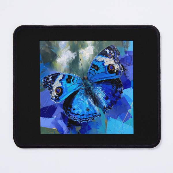 Item preview, Blue Pansy Butterfly (Junonia orithya): Nature's Living Sapphire designed and sold by Helios Be. Lavsh.