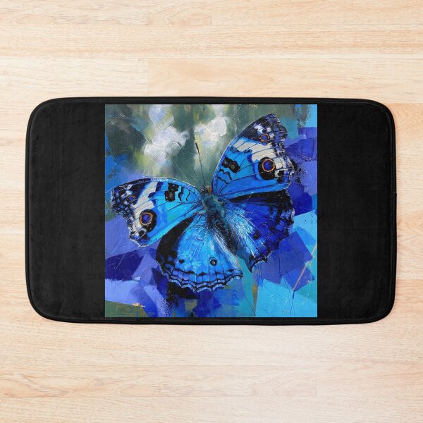Item preview, Blue Pansy Butterfly (Junonia orithya): Nature's Living Sapphire  designed and sold by Helios Be. Lavsh.
