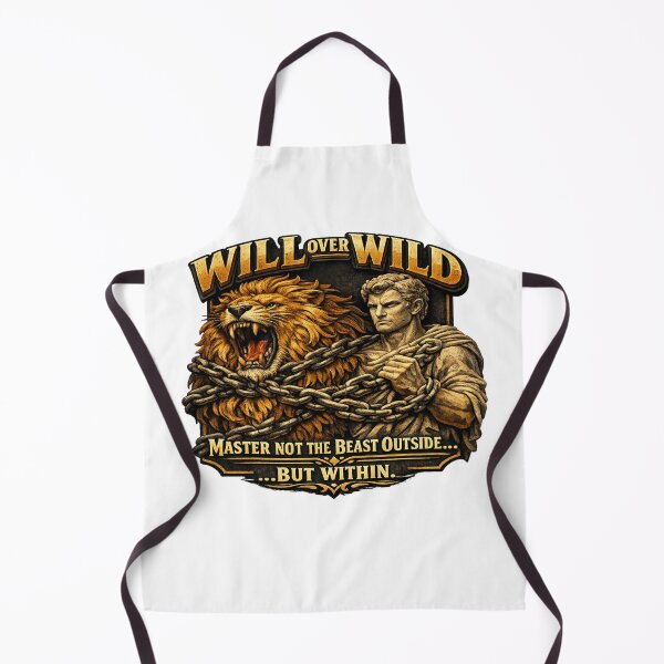 Item preview, Will Over Wild Stoic Lion Discipline designed and sold by Dresut.