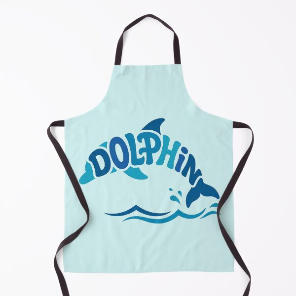 Item preview, Dolphin – Groovy Coastal Word Design designed and sold by Sea Gem.