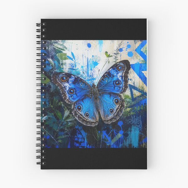 Item preview, Blue Pansy Butterfly (Junonia orithya): Nature's Living Sapphire #7 designed and sold by Helios Be. Lavsh.