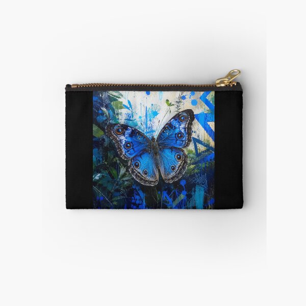 Item preview, Blue Pansy Butterfly (Junonia orithya): Nature's Living Sapphire #7 designed and sold by Helios Be. Lavsh.