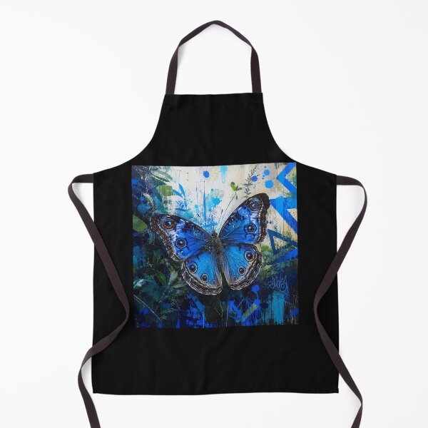 Item preview, Blue Pansy Butterfly (Junonia orithya): Nature's Living Sapphire #7 designed and sold by Helios Be. Lavsh.