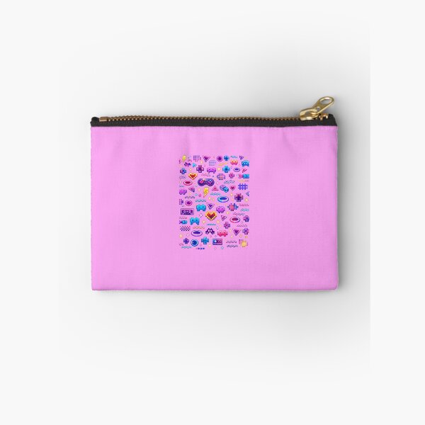 Item preview, Neon Retro Pixel Gaming Pattern designed and sold by Pixolon.