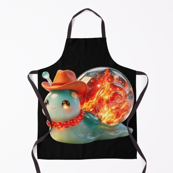 Item preview, Emerald Snail - The Fiery Cowboy Flame Brother Edition designed and sold by ABYSSLAB.