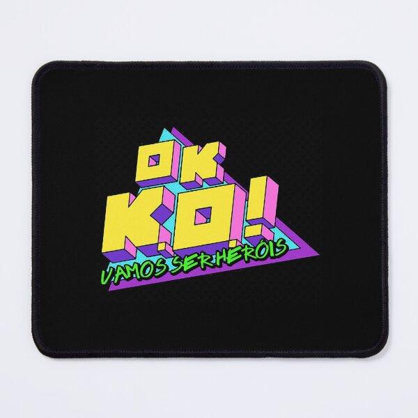 Item preview, OK KO Vamos Ser Herois Retro 3D Logo designed and sold by harleymbarret.