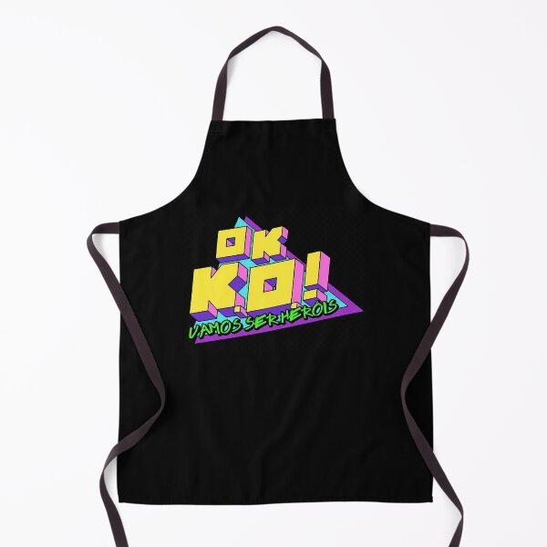 Item preview, OK KO Vamos Ser Herois Retro 3D Logo designed and sold by harleymbarret.