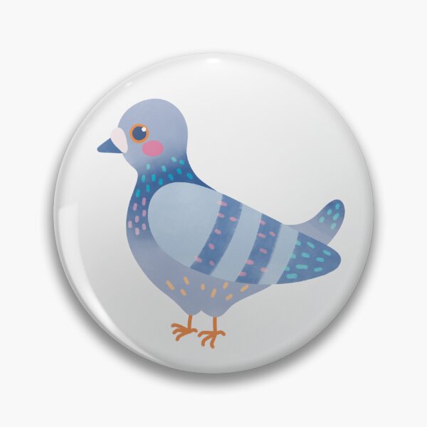 Item preview, Cute Colourful Pigeon designed and sold by winterpumpkin.