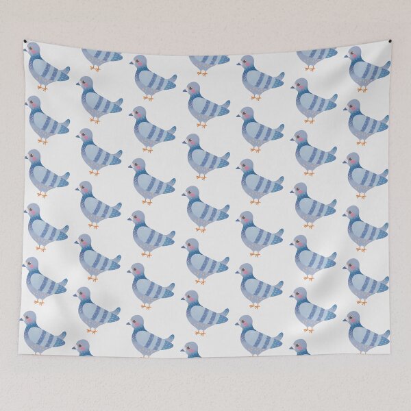 Item preview, Cute Colourful Pigeon designed and sold by winterpumpkin.