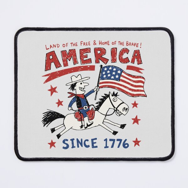 Item preview, 4th of July Cowboy designed and sold by AwesomeBeyondLimits.
