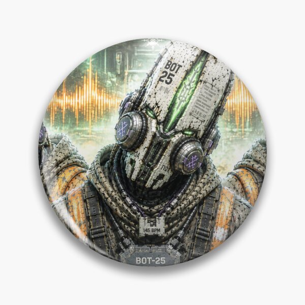 Item preview, BOT-25 // Techno Warrior Unit designed and sold by LAPUTIK.