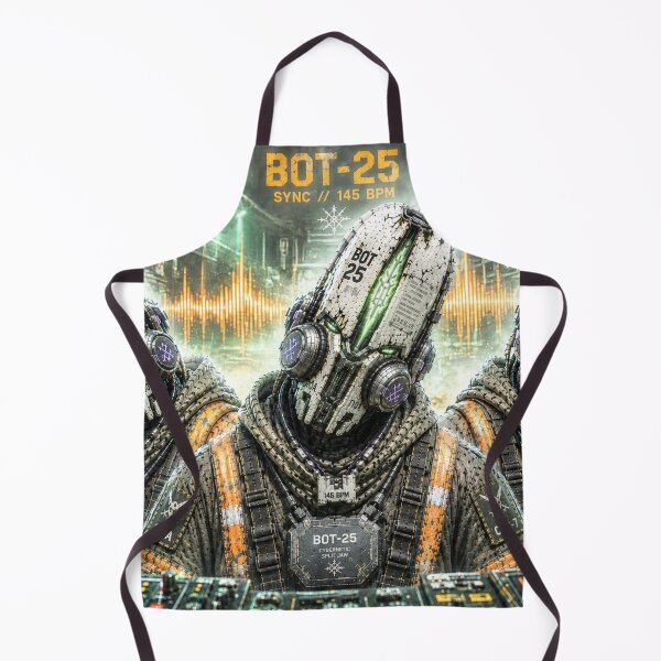 Item preview, BOT-25 // Techno Warrior Unit designed and sold by LAPUTIK.