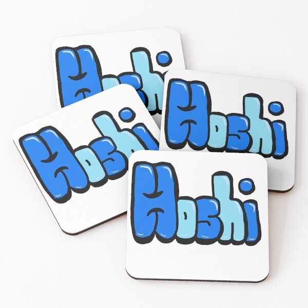 Item preview, Nombre Hoshi en caligrafía graffiti azul Los 10 mejores regalos personalizados para niños y hombres llamados Hoshi designed and sold by Artonmytee.