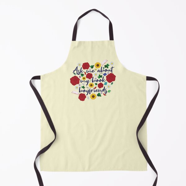 Item preview, Ask Me About My Book Boyfriends | Floral Romance Reader Design designed and sold by Hallowed Artistry.