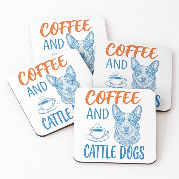 Item preview, Coffee And Cattle Dogs designed and sold by animenosekaiii.
