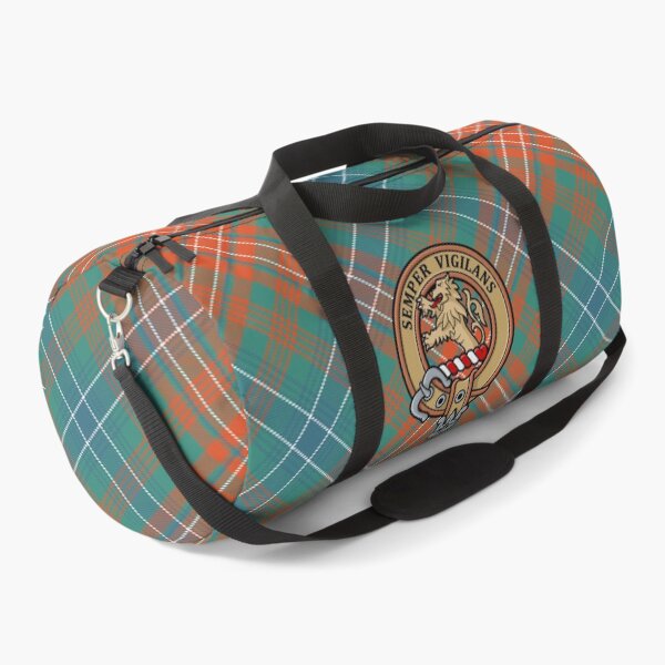 Artikelvorschau, Wappen des Clans Wilson über altem Tartan entworfen und verkauft von sifis.