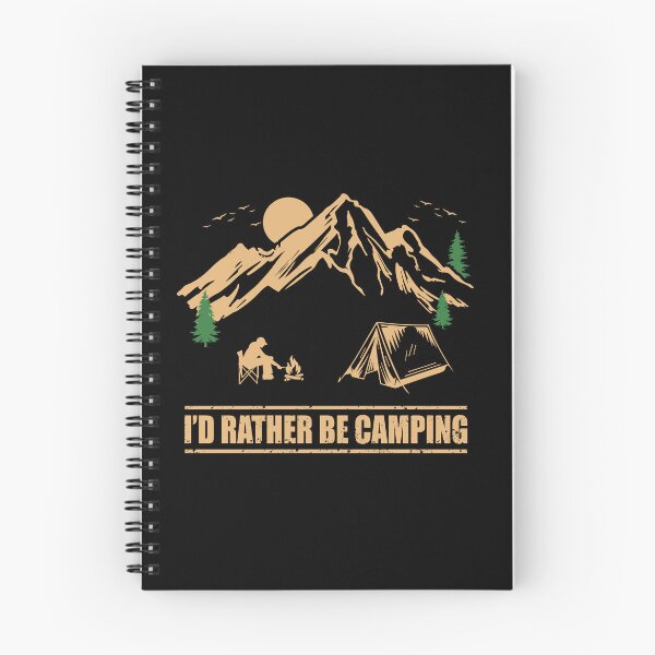 Item preview, I'd Rather Be Camping - Camp Humor - Funny Camper Quote designed and sold by Alexaltay.