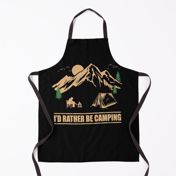 Item preview, I'd Rather Be Camping - Camp Humor - Funny Camper Quote designed and sold by Alexaltay.